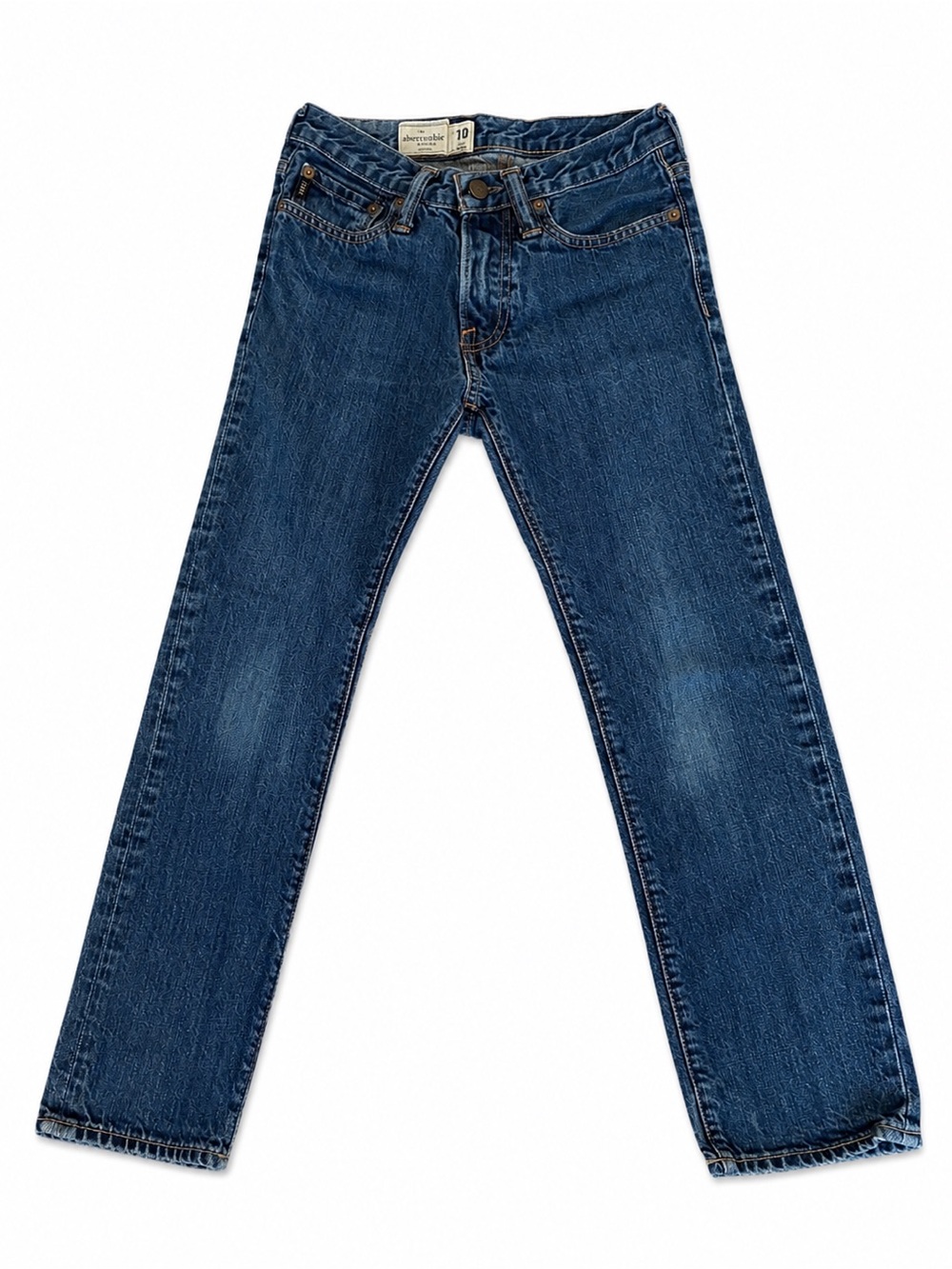 Abercrombie Kids Size 10 1892 Straight Leg Blue Denim Jeans Classic